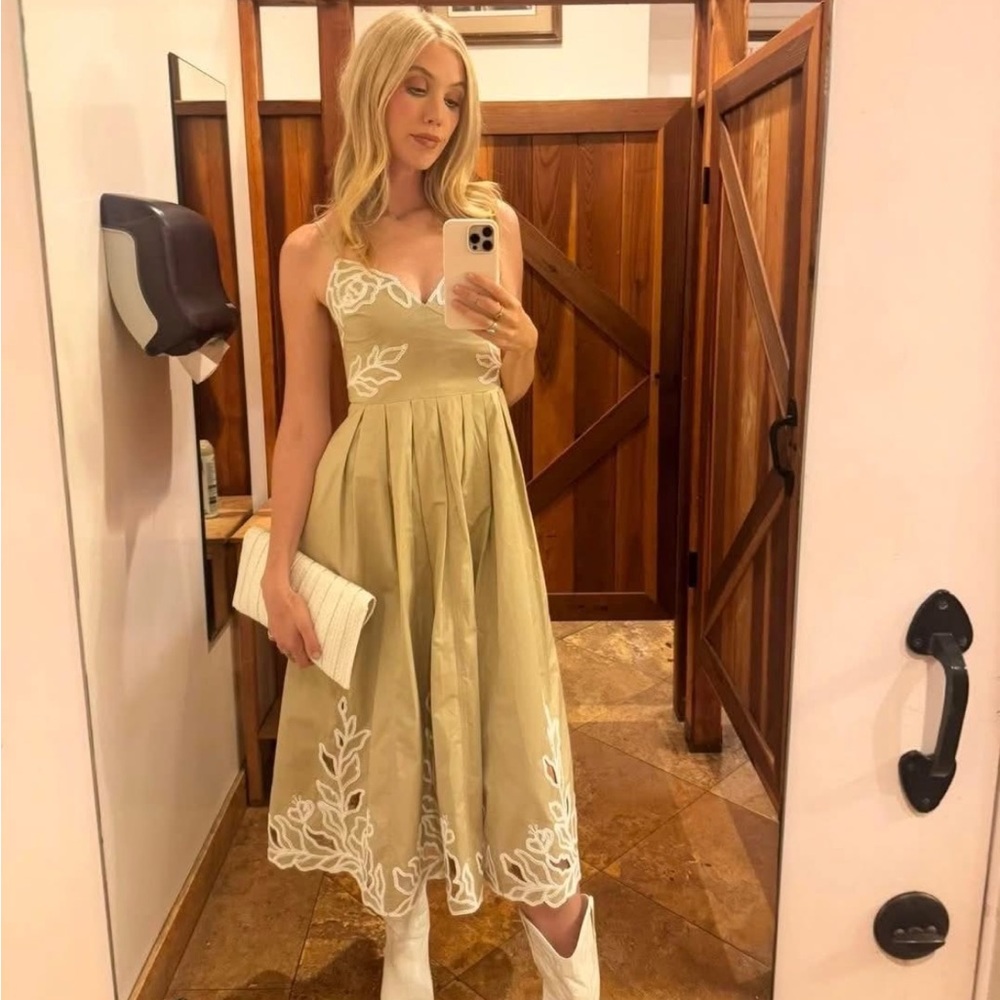 Cinq a Sept Trailing Peonies Maude Dress